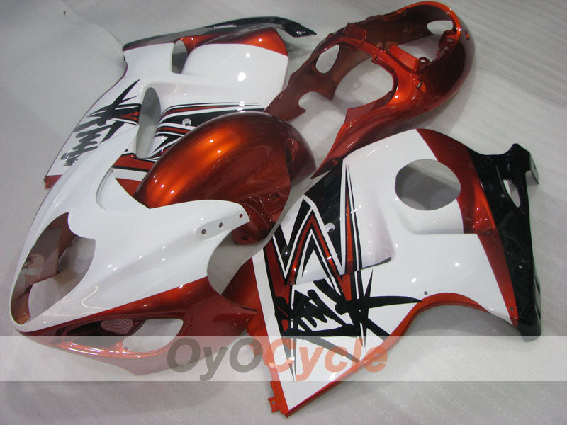 Injection Fairing kit for 99-07 GSXR1300 Hayabusa - Orange, White - Factory Style #OYO87905592 Secondary image