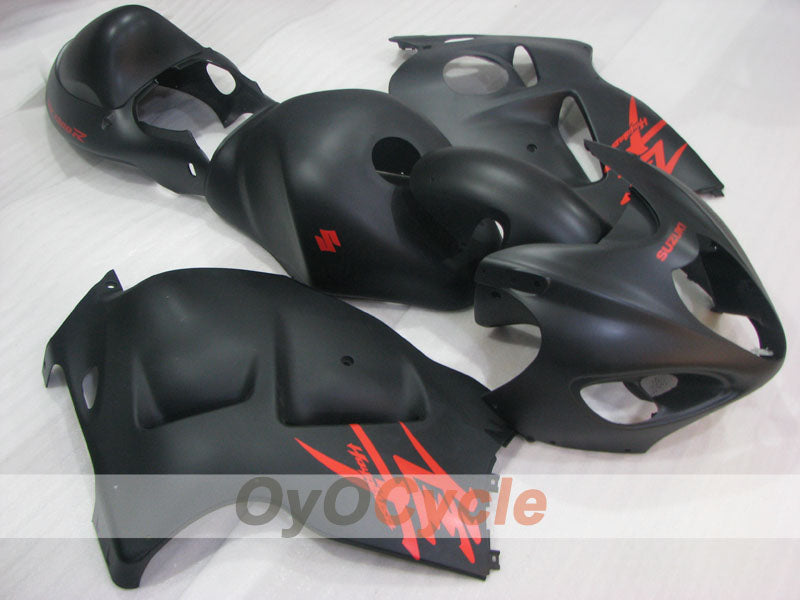 Injection Fairing kit for 99-07 GSXR1300 Hayabusa - Black, Matte - Factory Style #OYO87905593 Main image