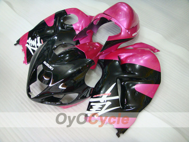 Injection Fairing kit for 99-07 GSXR1300 Hayabusa - Black, Pink - Factory Style #OYO87905596 Main image