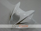 Injection Fairing kit for 99-07 GSXR1300 Hayabusa - White, Gold - Factory Style #OYO87905599