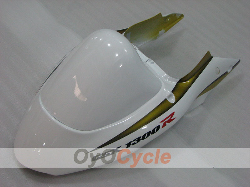Injection Fairing kit for 99-07 GSXR1300 Hayabusa - White, Gold - Factory Style #OYO87905599