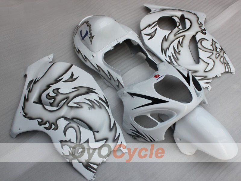 Injection Fairing kit for 99-07 GSXR1300 Hayabusa - White, Black - Factory Style, Customize #OYO87905600 Main image