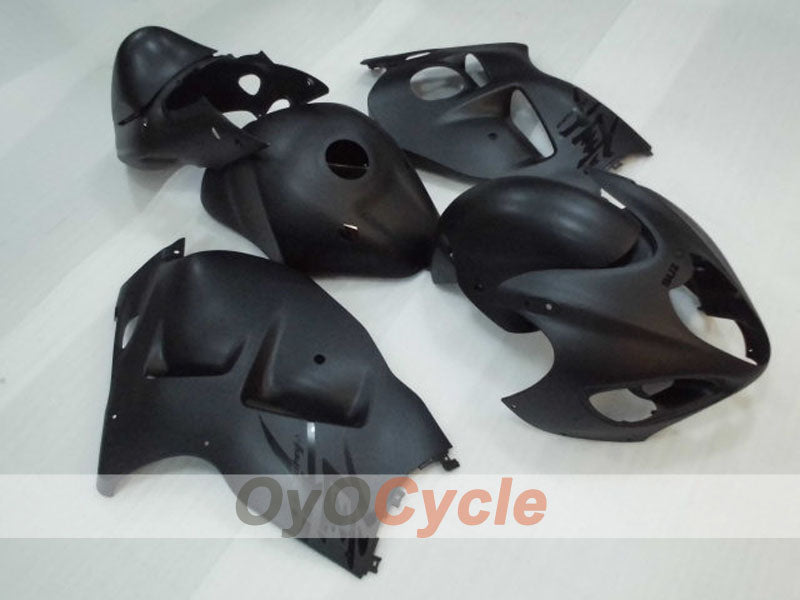 Injection Fairing kit for 99-07 GSXR1300 Hayabusa - Black, Matte - No sticker / decal, Factory Style, Customize #OYO87905601 Main image