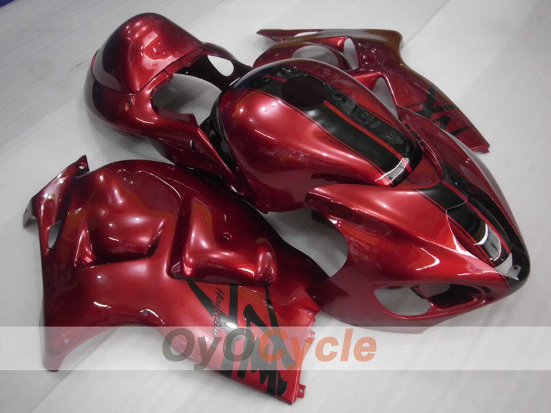 Injection Fairing kit for 99-07 GSXR1300 Hayabusa - Red, Black - Factory Style #OYO87905606 Main image
