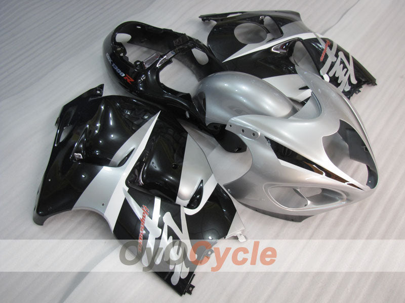 Injection Fairing kit for 99-07 GSXR1300 Hayabusa - Black, Silver - Factory Style #OYO87905608 Secondary image