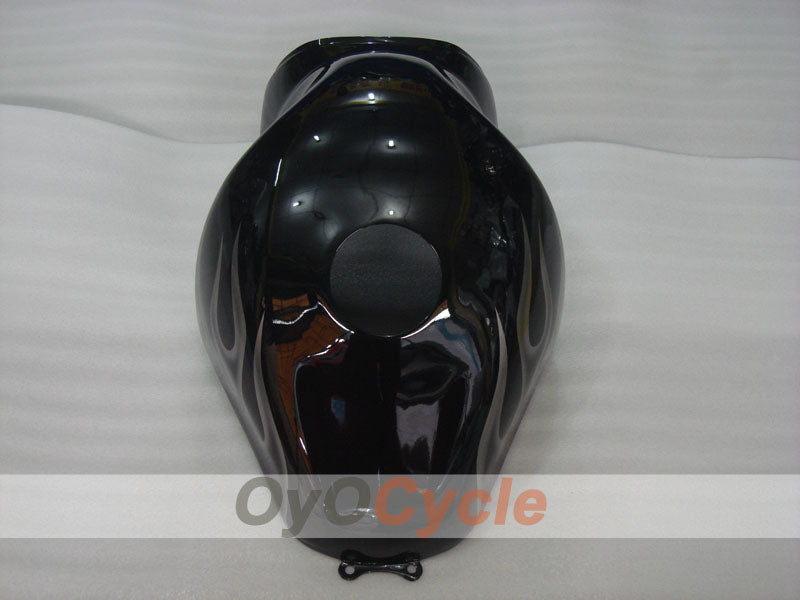 Injection Fairing kit for 99-07 GSXR1300 Hayabusa - Black - Flame #OYO87905609
