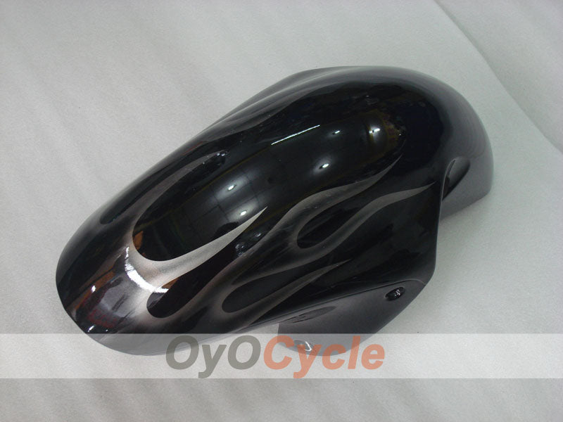 Injection Fairing kit for 99-07 GSXR1300 Hayabusa - Black - Flame #OYO87905609