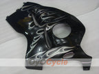 Injection Fairing kit for 99-07 GSXR1300 Hayabusa - Black - Flame #OYO87905609