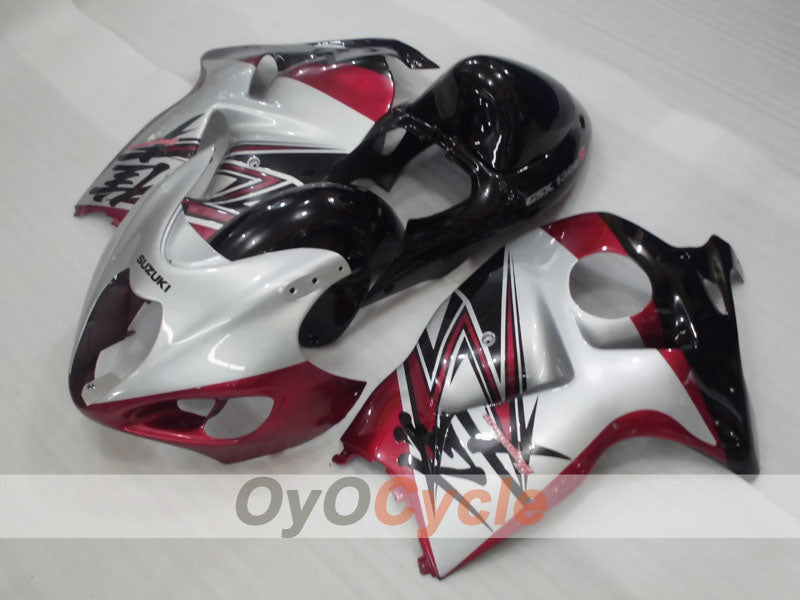 Injection Fairing kit for 99-07 GSXR1300 Hayabusa - Red, Black, Silver - Factory Style #OYO87905610 Main image
