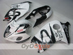 Injection Fairing kit for 99-07 GSXR1300 Hayabusa - White, Black - Corona, MOTUL #OYO87905612