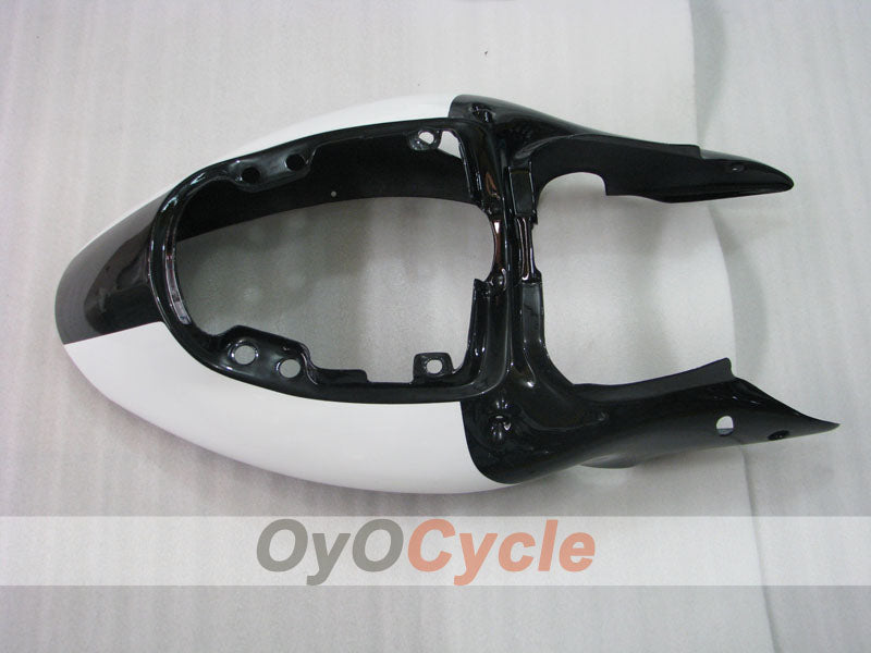 Injection Fairing kit for 99-07 GSXR1300 Hayabusa - White, Black - Corona, MOTUL #OYO87905612