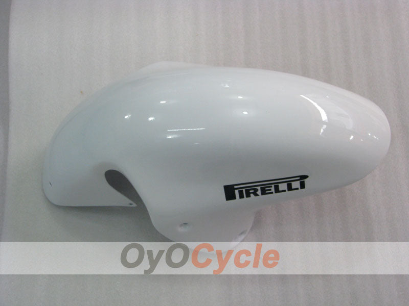 Injection Fairing kit for 99-07 GSXR1300 Hayabusa - White, Black - Corona, MOTUL #OYO87905612
