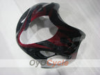 Injection Fairing kit for 99-07 GSXR1300 Hayabusa - Red, Black - Flame #OYO87905614