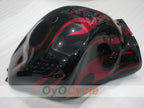 Injection Fairing kit for 99-07 GSXR1300 Hayabusa - Red, Black - Flame #OYO87905614