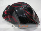 Injection Fairing kit for 99-07 GSXR1300 Hayabusa - Red, Black - Flame #OYO87905614
