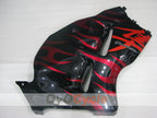 Injection Fairing kit for 99-07 GSXR1300 Hayabusa - Red, Black - Flame #OYO87905614