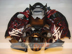 Injection Fairing kit for 99-07 GSXR1300 Hayabusa - Red, Black - Flame #OYO87905615