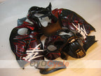 Injection Fairing kit for 99-07 GSXR1300 Hayabusa - Red, Black - Flame #OYO87905615