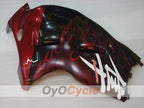 Injection Fairing kit for 99-07 GSXR1300 Hayabusa - Red, Black - Flame #OYO87905615
