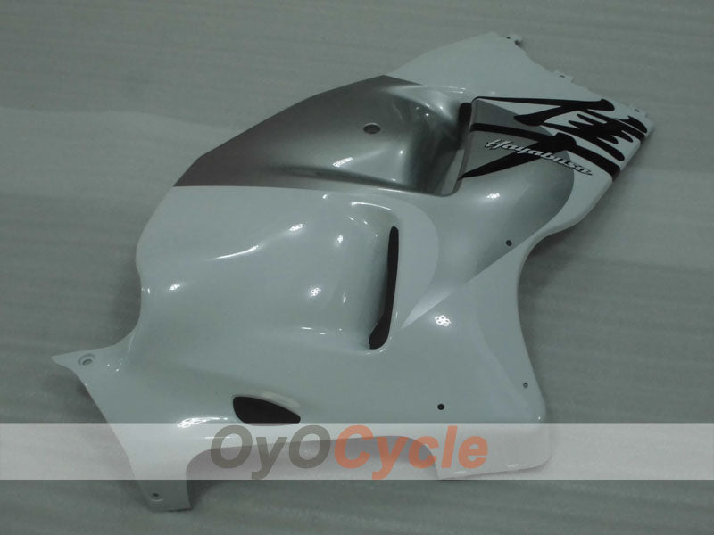 Injection Fairing kit for 99-07 GSXR1300 Hayabusa - White, Silver - Factory Style #OYO87905617