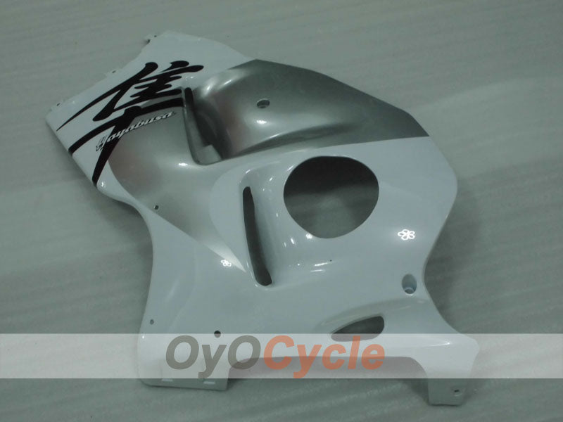 Injection Fairing kit for 99-07 GSXR1300 Hayabusa - White, Silver - Factory Style #OYO87905617
