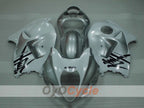 Injection Fairing kit for 99-07 GSXR1300 Hayabusa - White, Silver - Factory Style #OYO87905617