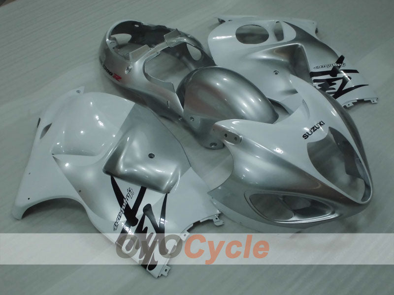 Injection Fairing kit for 99-07 GSXR1300 Hayabusa - White, Silver - Factory Style #OYO87905617