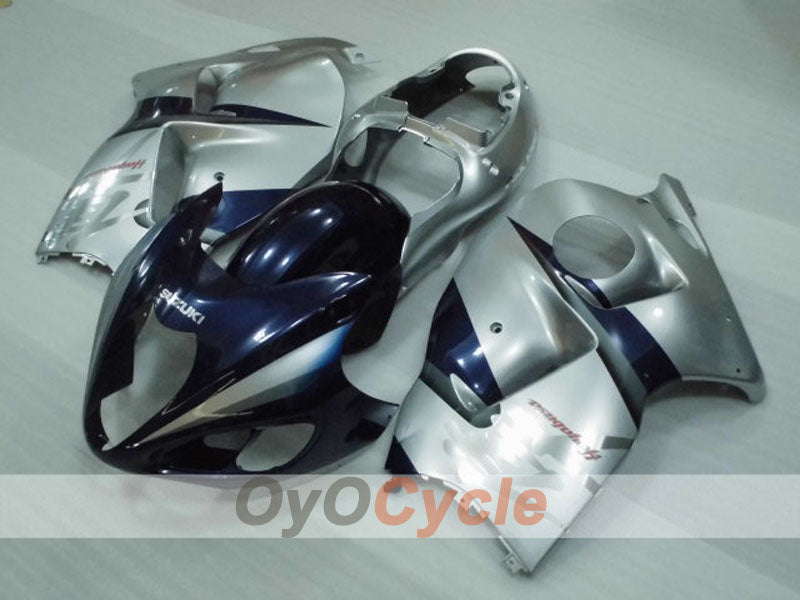 Injection Fairing kit for 99-07 GSXR1300 Hayabusa - Blue, Silver - Factory Style #OYO87905621