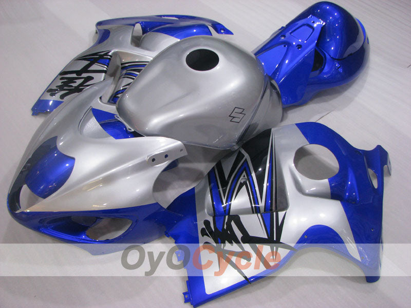 Injection Fairing kit for 99-07 GSXR1300 Hayabusa - Blue, Silver - Factory Style #OYO87905622 Secondary image