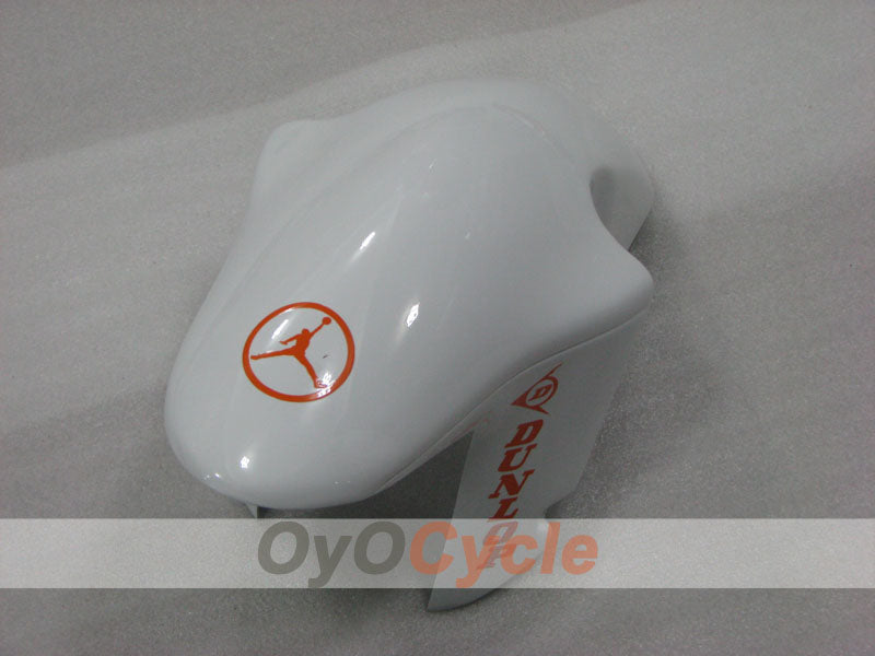 Injection Fairing kit for 98-03 TL1000R - Orange, White - Jordan #OYO87905623