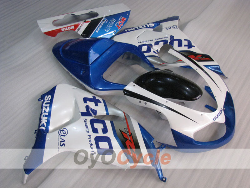 Injection Fairing kit for 98-03 TL1000R - Blue, White - tyco #OYO87905625 Main image