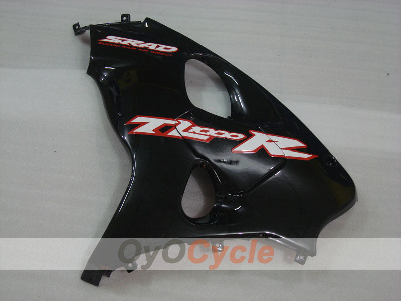 Injection Fairing kit for 98-03 TL1000R - Black, Silver - Factory Style #OYO87905628
