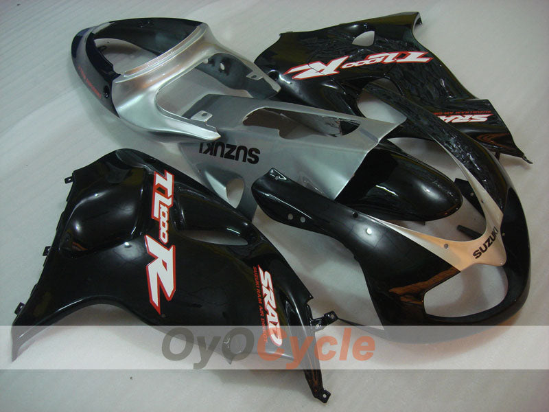 Injection Fairing kit for 98-03 TL1000R - Black, Silver - Factory Style #OYO87905628 Secondary image