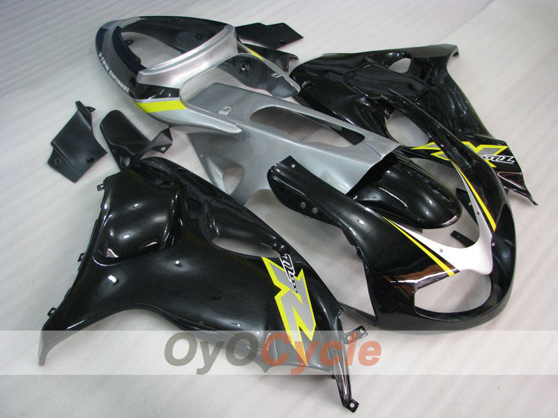 Injection Fairing kit for 98-03 TL1000R - Black, Silver - Factory Style #OYO87905629 Main image