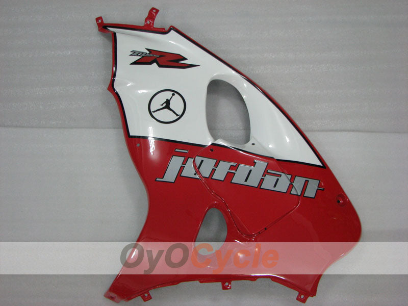 Injection Fairing kit for 98-03 TL1000R - Red, White - Jordan #OYO87905633