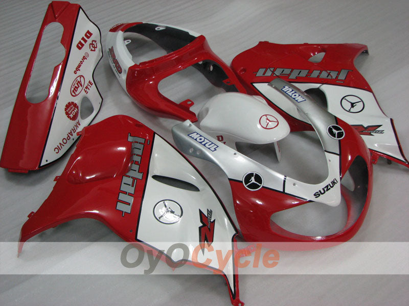 Injection Fairing kit for 98-03 TL1000R - Red, White - Jordan #OYO87905633 Main image