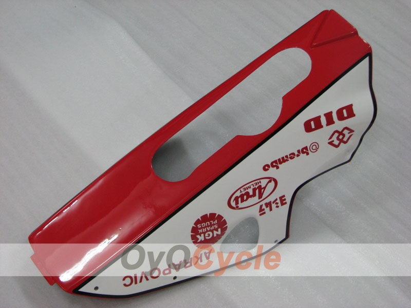 Injection Fairing kit for 98-03 TL1000R - Red, White - Jordan #OYO87905633
