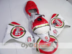 Injection Fairing kit for 98-03 TL1000R - Red, White - Lucky Strike #OYO87905636