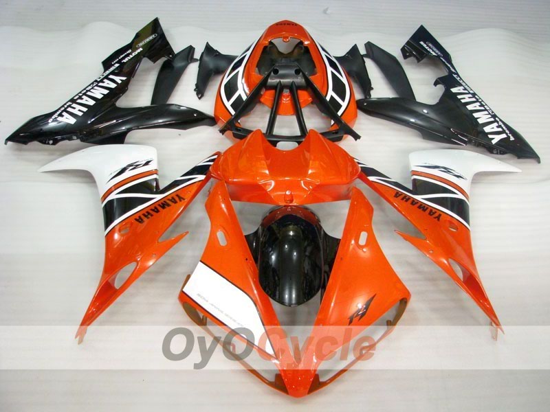 Injection Fairing kit for 04-06 YZF-R1 - Orange, White, Black - MOTUL #OYO87905641 Secondary image