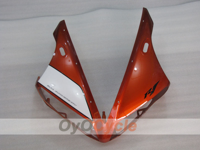 Injection Fairing kit for 04-06 YZF-R1 - Orange, White, Black - MOTUL #OYO87905644