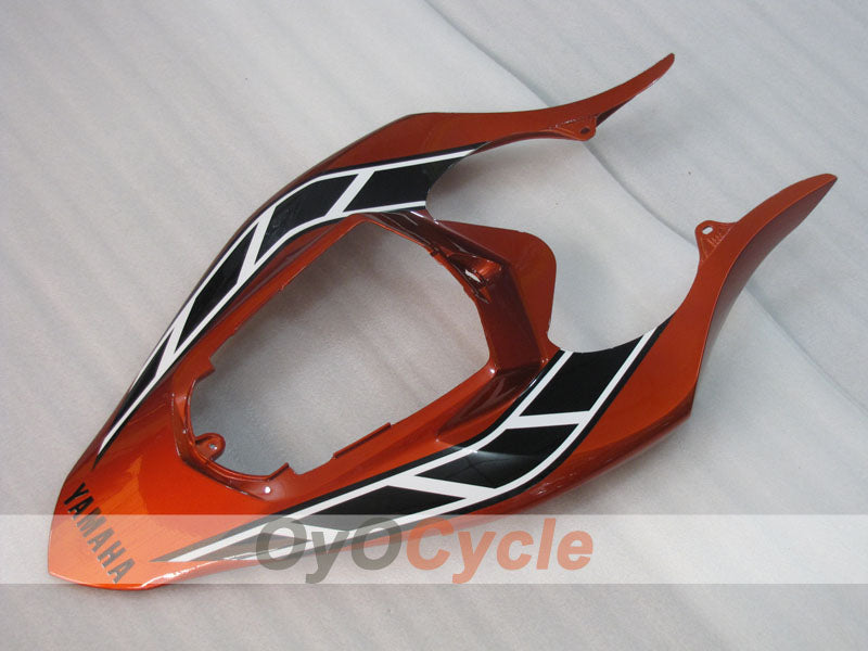 Injection Fairing kit for 04-06 YZF-R1 - Orange, White, Black - MOTUL #OYO87905644