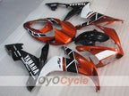 Injection Fairing kit for 04-06 YZF-R1 - Orange, White, Black - MOTUL #OYO87905644