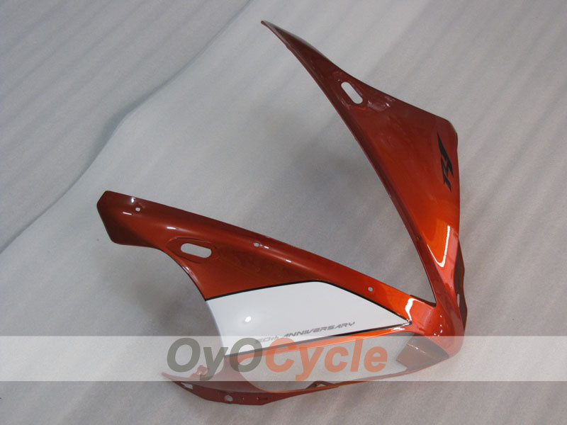 Injection Fairing kit for 04-06 YZF-R1 - Orange, White, Black - MOTUL #OYO87905644