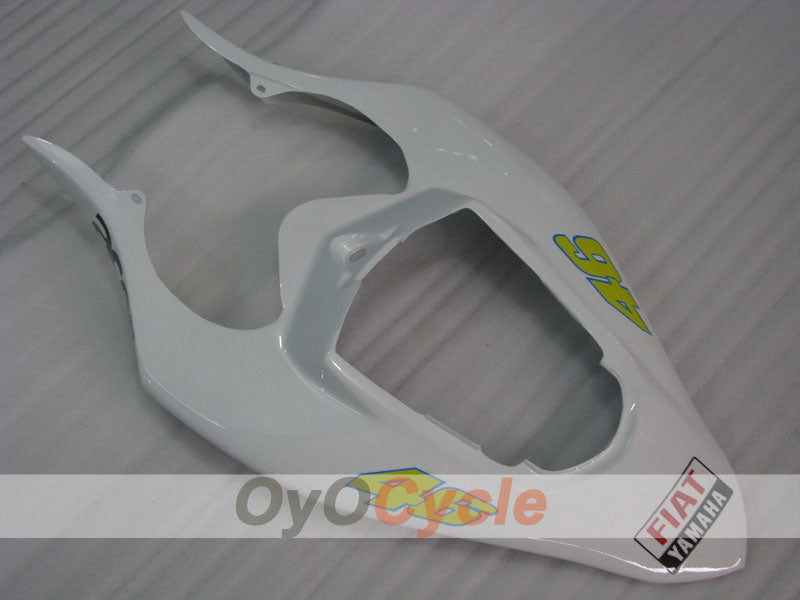 Injection Fairing kit for 04-06 YZF-R1 - White, Black - FIAT #OYO87905647