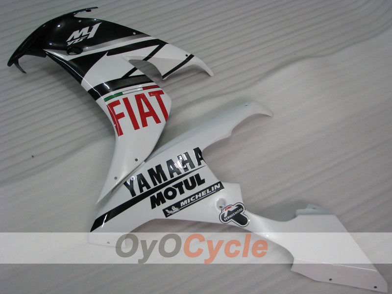 Injection Fairing kit for 04-06 YZF-R1 - White, Black - FIAT #OYO87905647