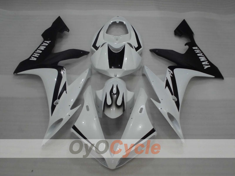 Injection Fairing kit for 04-06 YZF-R1 - White, Black - Factory Style #OYO87905648