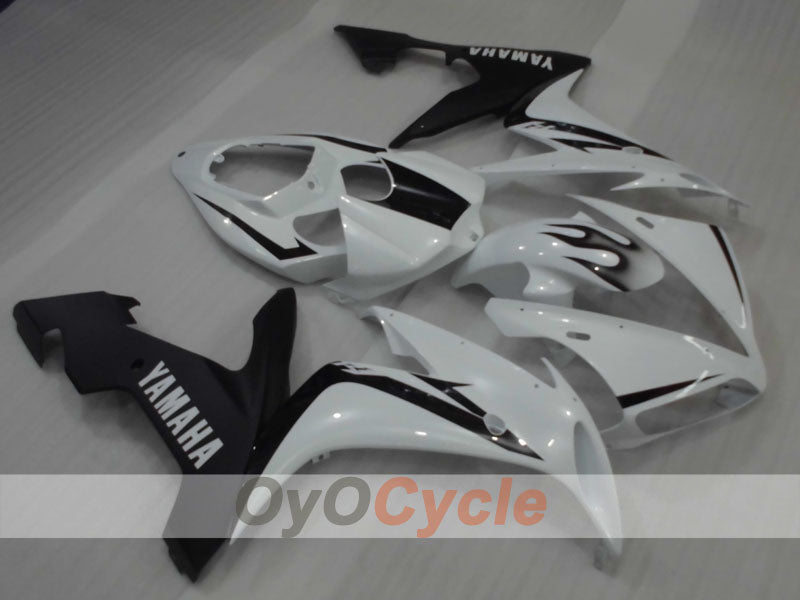 Injection Fairing kit for 04-06 YZF-R1 - White, Black - Factory Style #OYO87905648 Main image