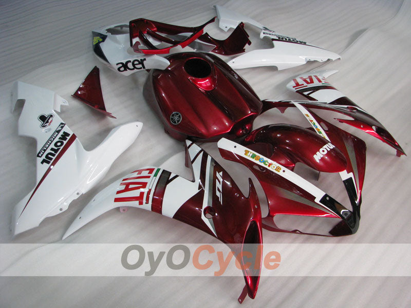 Injection Fairing kit for 04-06 YZF-R1 - Red, White - FIAT #OYO87905651 Main image