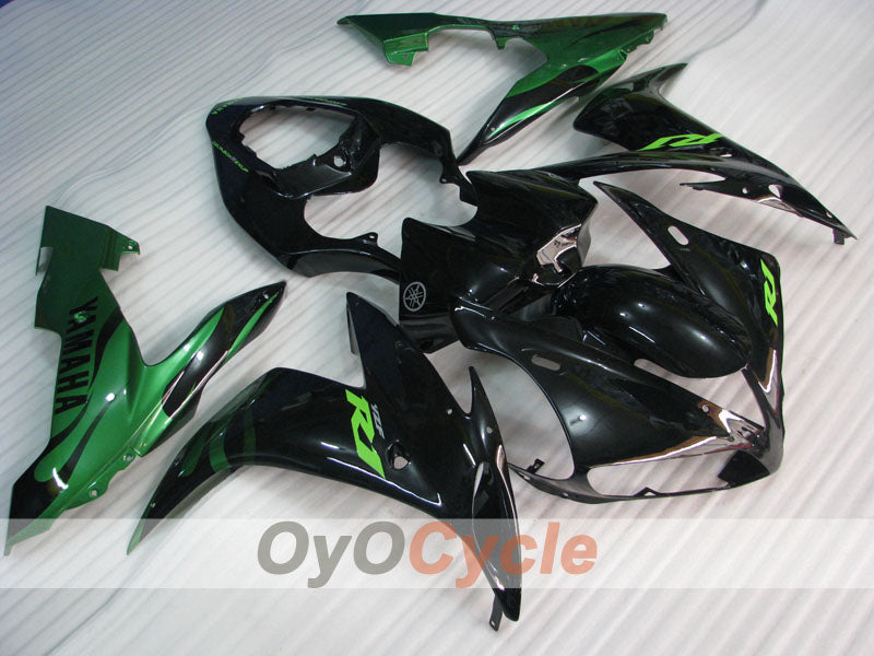 Injection Fairing kit for 04-06 YZF-R1 - Green, Black - Factory Style #OYO87905653
