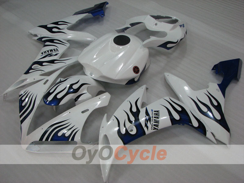 Injection Fairing kit for 04-06 YZF-R1 - Blue, White - Customize #OYO87905663